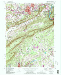 Download a high-resolution, GPS-compatible USGS topo map for Stroudsburg, PA (1995 edition)