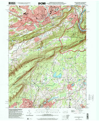Download a high-resolution, GPS-compatible USGS topo map for Stroudsburg, PA (2001 edition)