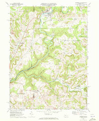Download a high-resolution, GPS-compatible USGS topo map for Summerville, PA (1972 edition)
