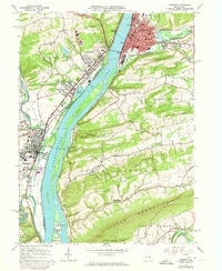 Download a high-resolution, GPS-compatible USGS topo map for Sunbury, PA (1973 edition)