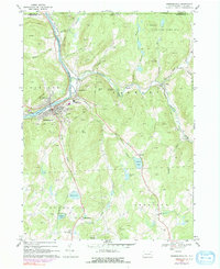 Download a high-resolution, GPS-compatible USGS topo map for Susquehanna, PA (1991 edition)