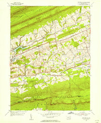 Download a high-resolution, GPS-compatible USGS topo map for Swatara Hill, PA (1956 edition)