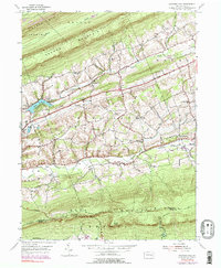 Download a high-resolution, GPS-compatible USGS topo map for Swatara Hill, PA (1990 edition)