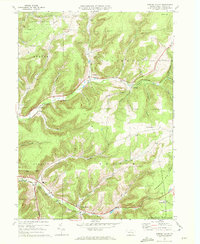 Download a high-resolution, GPS-compatible USGS topo map for Sweden Valley, PA (1972 edition)