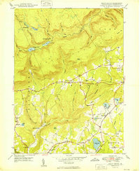 preview thumbnail of historical topo map of Luzerne County, PA in 1949