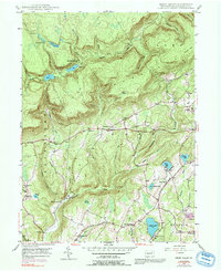 Download a high-resolution, GPS-compatible USGS topo map for Sweet Valley, PA (1991 edition)