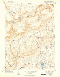 preview thumbnail of historical topo map of Luzerne County, PA in 1949
