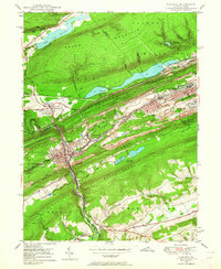 Download a high-resolution, GPS-compatible USGS topo map for Tamaqua, PA (1964 edition)