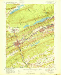 Download a high-resolution, GPS-compatible USGS topo map for Tamaqua, PA (1950 edition)