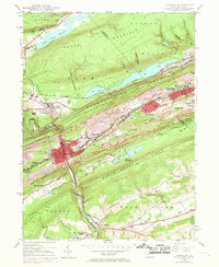 Download a high-resolution, GPS-compatible USGS topo map for Tamaqua, PA (1969 edition)