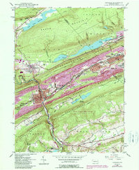 Download a high-resolution, GPS-compatible USGS topo map for Tamaqua, PA (1990 edition)