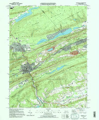 Download a high-resolution, GPS-compatible USGS topo map for Tamaqua, PA (1996 edition)