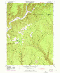 Download a high-resolution, GPS-compatible USGS topo map for Tamarack, PA (1976 edition)