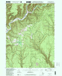 Download a high-resolution, GPS-compatible USGS topo map for Tamarack, PA (1999 edition)