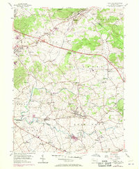 Download a high-resolution, GPS-compatible USGS topo map for Terre Hill, PA (1970 edition)