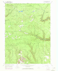 Download a high-resolution, GPS-compatible USGS topo map for The Knobs, PA (1972 edition)