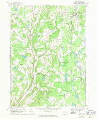 Download a high-resolution, GPS-compatible USGS topo map for Thompson, PA (1971 edition)