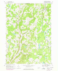 Download a high-resolution, GPS-compatible USGS topo map for Thompson, PA (1978 edition)