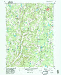 Download a high-resolution, GPS-compatible USGS topo map for Thompson, PA (1995 edition)