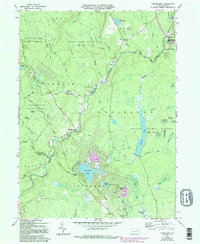 Download a high-resolution, GPS-compatible USGS topo map for Thornhurst, PA (1994 edition)