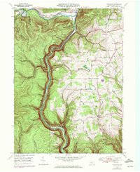 Download a high-resolution, GPS-compatible USGS topo map for Tiadaghton, PA (1972 edition)