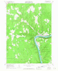 Download a high-resolution, GPS-compatible USGS topo map for Tidioute, PA (1968 edition)