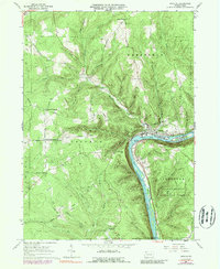 Download a high-resolution, GPS-compatible USGS topo map for Tidioute, PA (1989 edition)