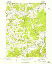 Download a high-resolution, GPS-compatible USGS topo map for Tioga, PA (1956 edition)