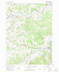Download a high-resolution, GPS-compatible USGS topo map for Tioga, PA (1971 edition)