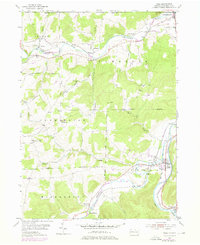 Download a high-resolution, GPS-compatible USGS topo map for Tioga, PA (1976 edition)