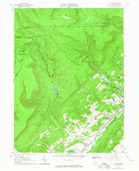 Download a high-resolution, GPS-compatible USGS topo map for Tipton, PA (1965 edition)