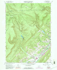Download a high-resolution, GPS-compatible USGS topo map for Tipton, PA (1991 edition)