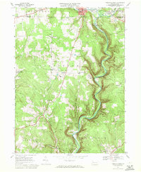 Download a high-resolution, GPS-compatible USGS topo map for Titusville South, PA (1971 edition)