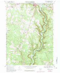 Download a high-resolution, GPS-compatible USGS topo map for Titusville South, PA (1983 edition)