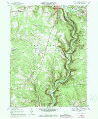 Download a high-resolution, GPS-compatible USGS topo map for Titusville South, PA (1989 edition)