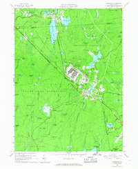 Download a high-resolution, GPS-compatible USGS topo map for Tobyhanna, PA (1967 edition)