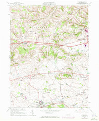 Download a high-resolution, GPS-compatible USGS topo map for Topton, PA (1972 edition)
