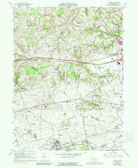 Download a high-resolution, GPS-compatible USGS topo map for Topton, PA (1988 edition)
