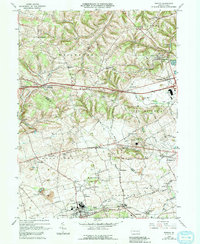 Download a high-resolution, GPS-compatible USGS topo map for Topton, PA (1992 edition)
