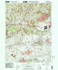 Download a high-resolution, GPS-compatible USGS topo map for Topton, PA (2001 edition)