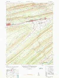 Download a high-resolution, GPS-compatible USGS topo map for Tower City, PA (1968 edition)