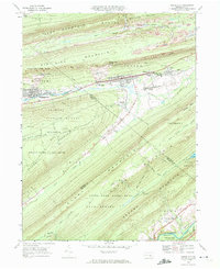 Download a high-resolution, GPS-compatible USGS topo map for Tower City, PA (1972 edition)