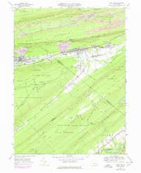 Download a high-resolution, GPS-compatible USGS topo map for Tower City, PA (1978 edition)