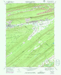 Download a high-resolution, GPS-compatible USGS topo map for Tower City, PA (1986 edition)