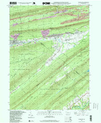 Download a high-resolution, GPS-compatible USGS topo map for Tower City, PA (1999 edition)