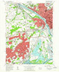 Download a high-resolution, GPS-compatible USGS topo map for Trenton West, PA (1963 edition)