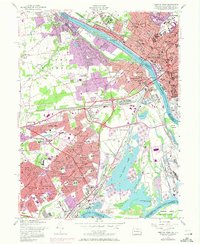 Download a high-resolution, GPS-compatible USGS topo map for Trenton West, PA (1972 edition)