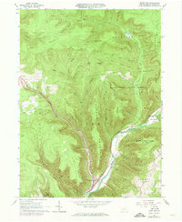 Download a high-resolution, GPS-compatible USGS topo map for Trout Run, PA (1973 edition)