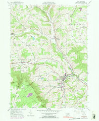 Download a high-resolution, GPS-compatible USGS topo map for Troy, PA (1991 edition)