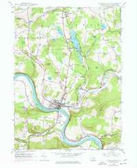 Download a high-resolution, GPS-compatible USGS topo map for Tunkhannock, PA (1977 edition)